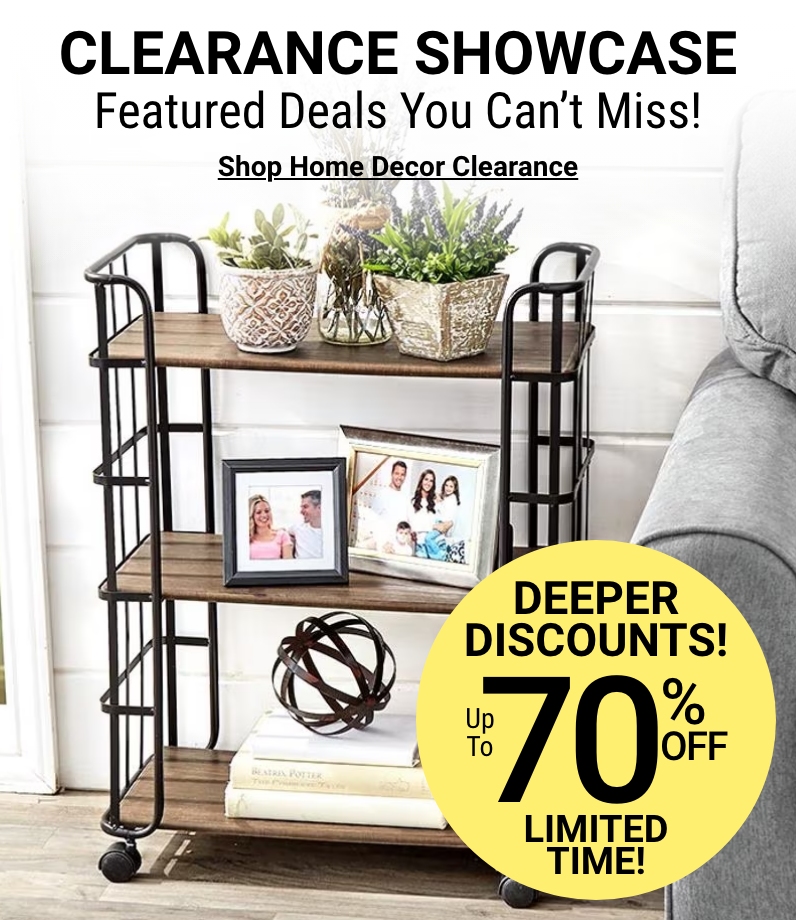 Limited-time deals on home decor